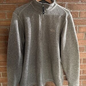 The North Face 1/4 Zip - Sage Green - Men's Large